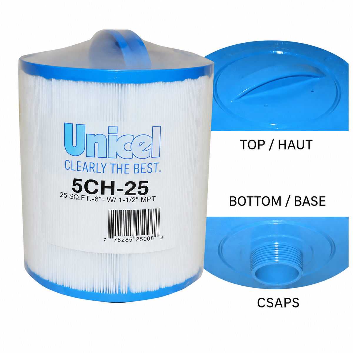 Cartridge 5-5/8" x 6" - Handle x 1-1/2" MPT