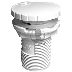 Air control 1'' swimline white - contrôle d'air 1'' blanc swimline