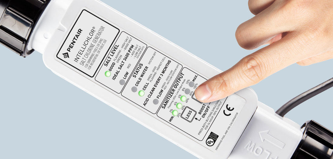 Générateur de chlore au sel Intellichlor IC15 - Pour piscine contenant jusqu'a 56,000 L d'eau