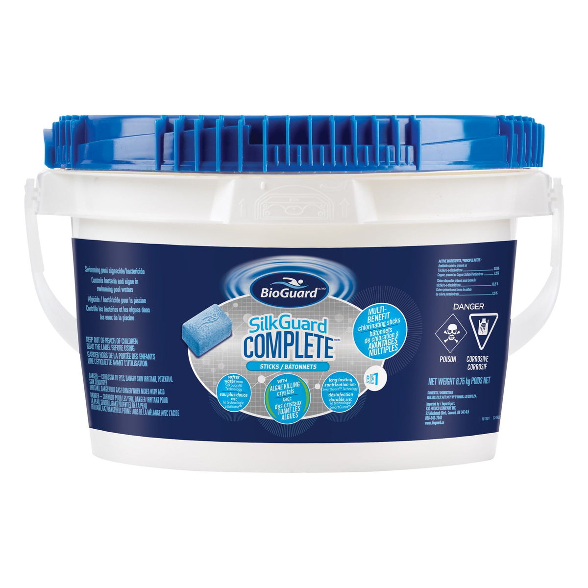 SilkGuard Complete® de Bioguard®, 6.75 Kg, Les bâtonnets de chloration