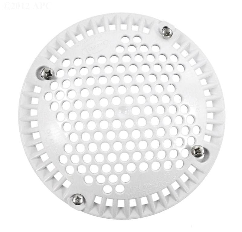 Couvercle de drain de fond Carvin / Jacuzzi en dôme anti-vortex