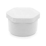 Bouchon PVC fileté mâle 1½"