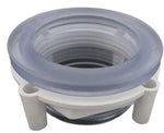 CMP 1in Diverter On/Off Wall Fitting with nut CLEAR