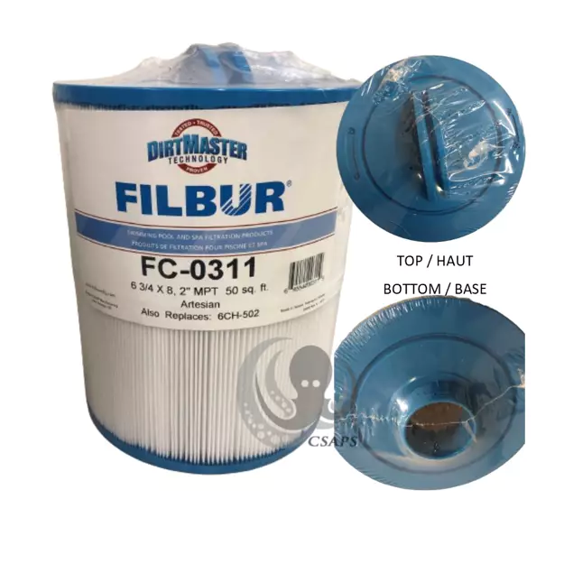 FC-0311, 6CH-502 - Filtre pour spa
