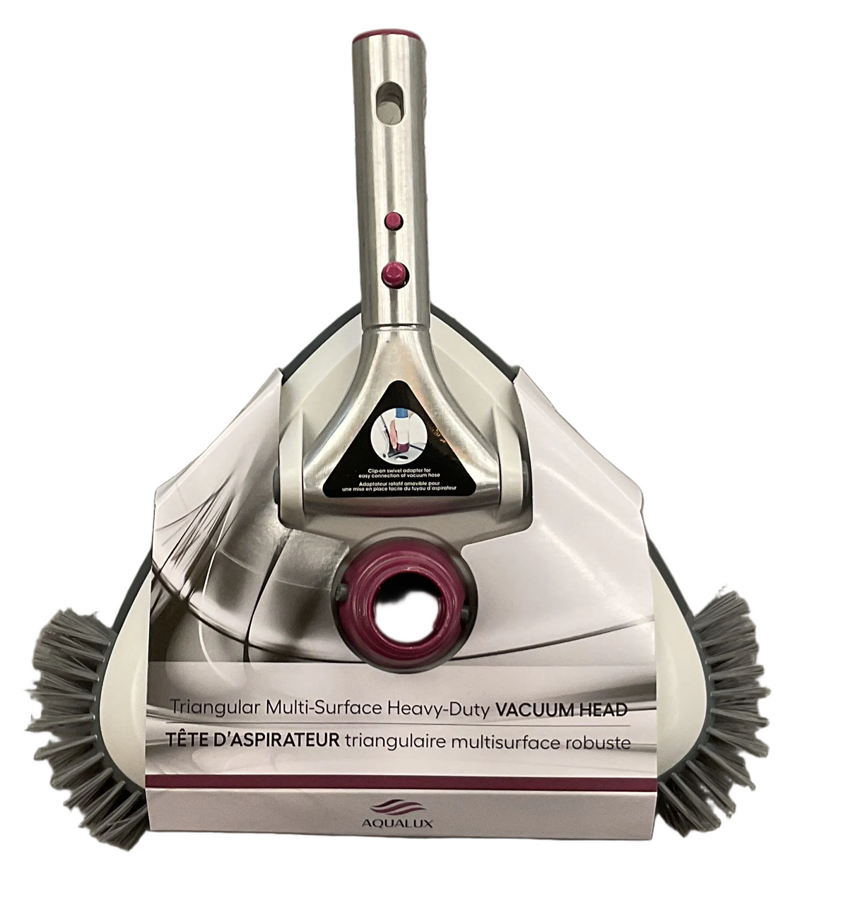 Tête d'aspirateur triangulaire - Aqualux