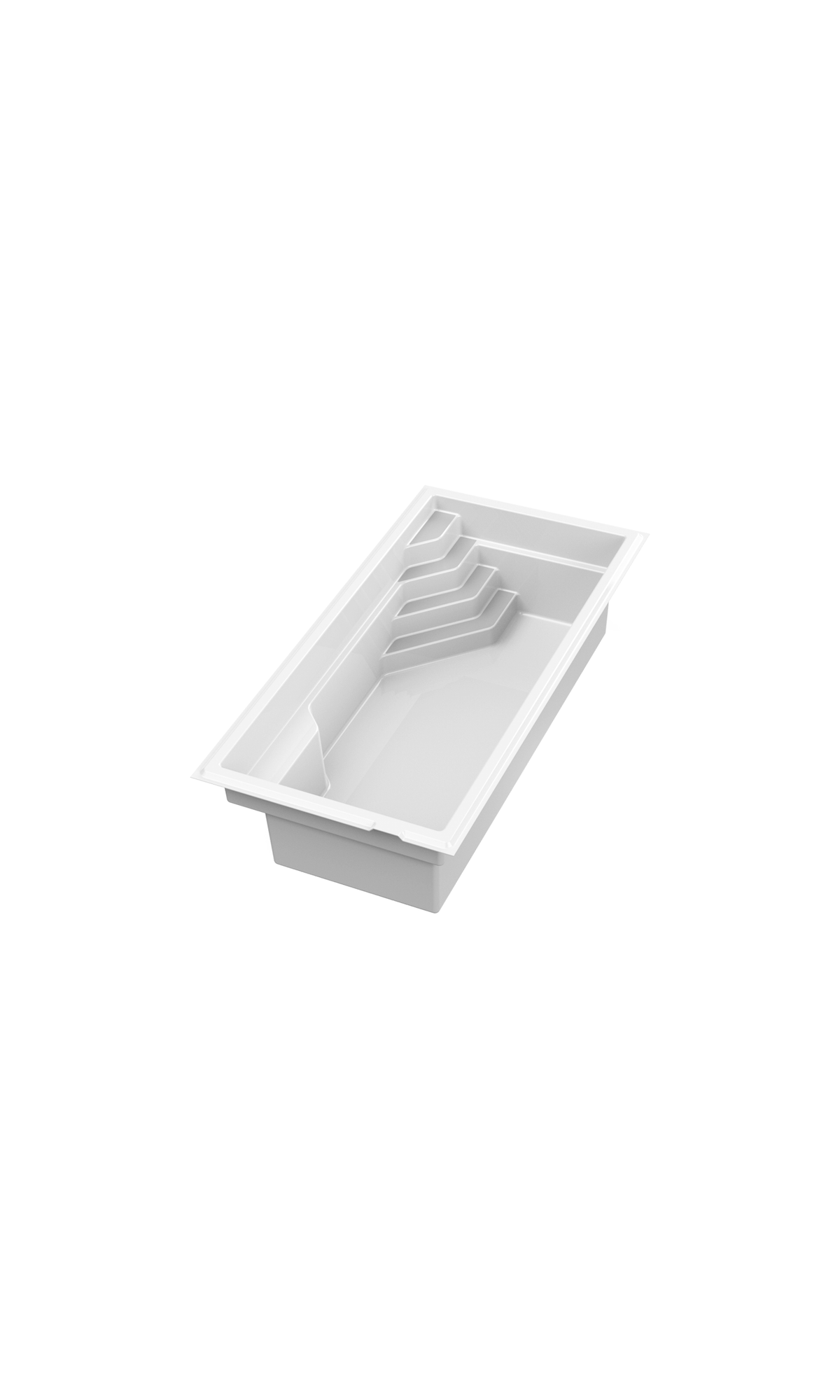 Mova 10 x 20 flat bottom swimming pool
