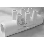 Collecteur (manifold) Waterway 2" x 2" avec 6 sorties barbelées 3/4"