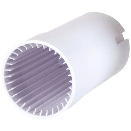 Moyeu de remplacement pour rouleau de toile solaire – Blanc