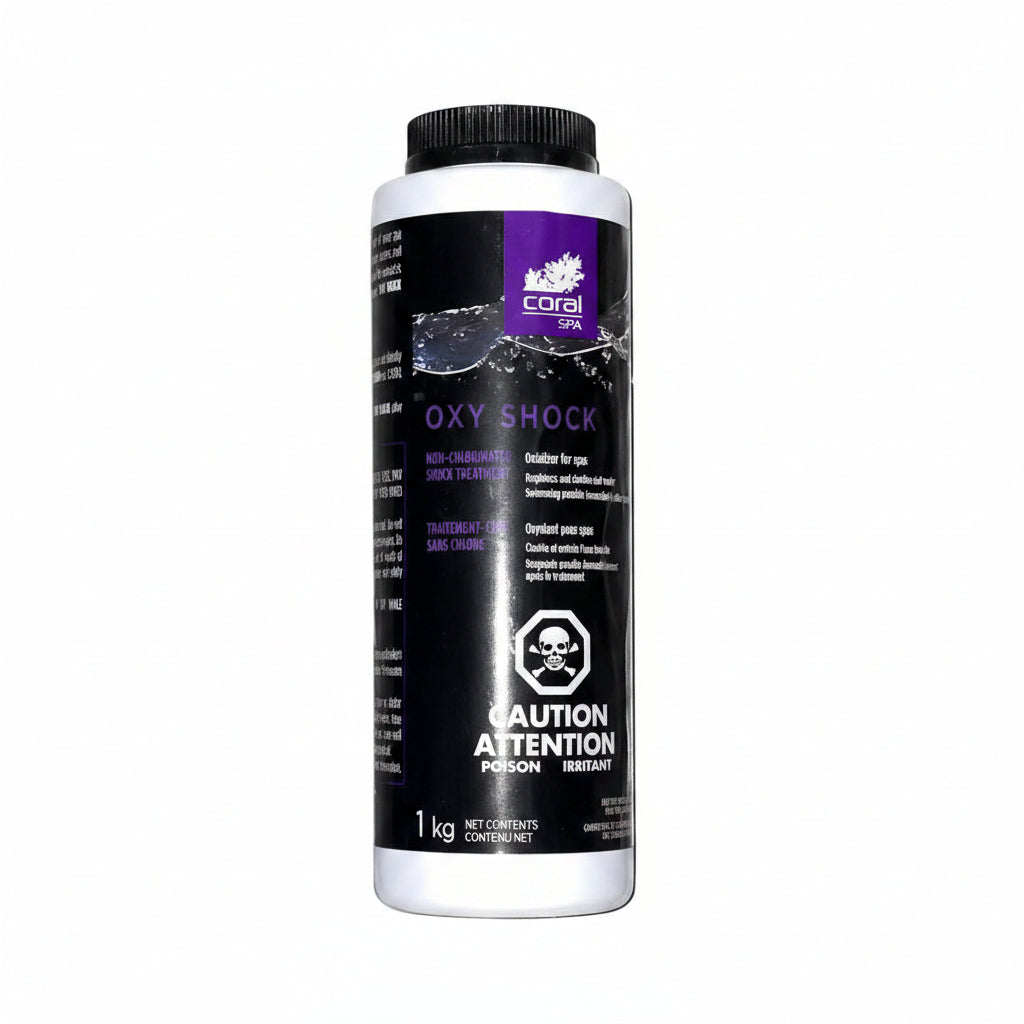 Oxy Shock de Coral Spa, shock sans chlore
