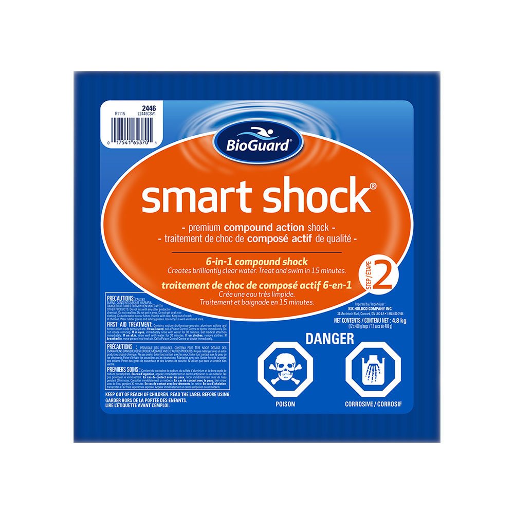 Smart Shock® de BioGuard®, Traitement choc hebdomadaire pour piscine
