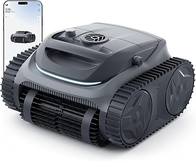 Robot nettoyant BUBLUE C10P pour piscine creusée -sans fil 2025
