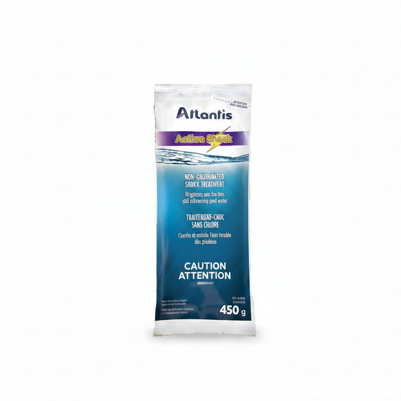 Action shock de Atlantis, 450g,traitement-choc sans chlore
