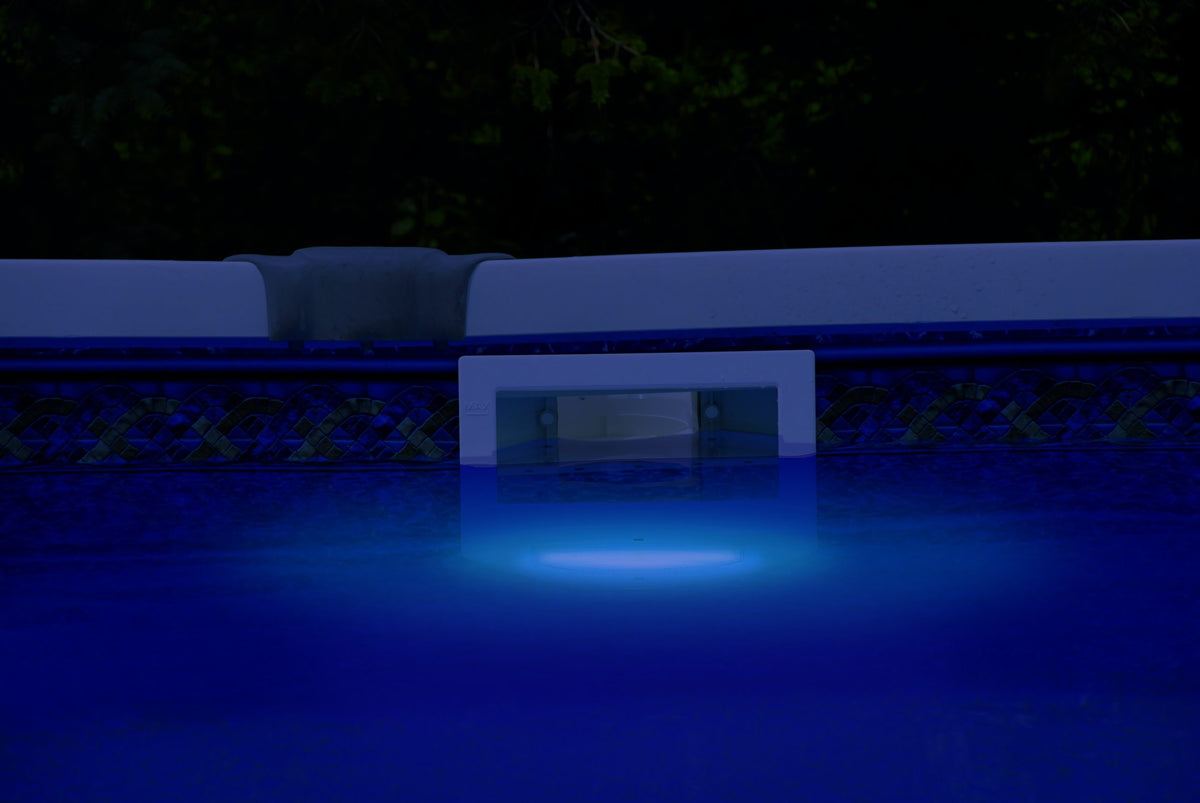 Lumière DEL de couleur pour écumoire de piscine hors terre