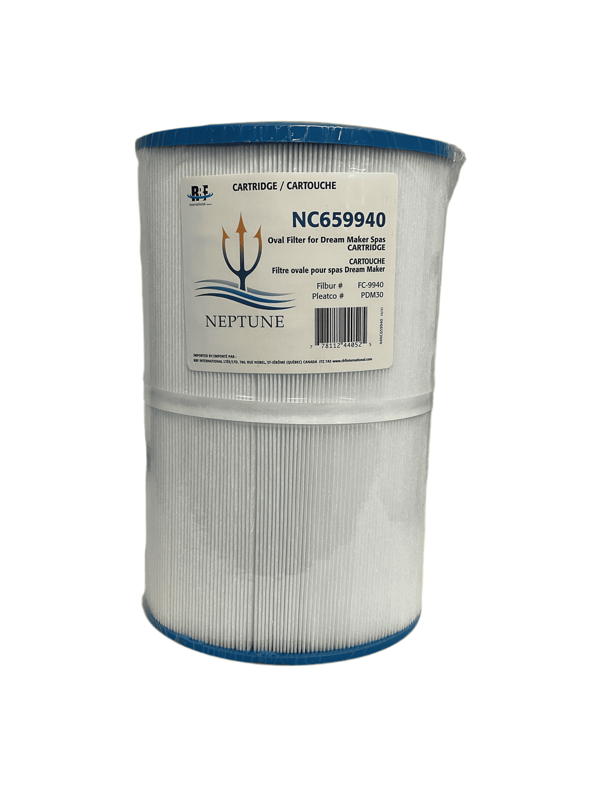 FC-9940, NC659940, PDM30, PA-1630 Filter - DREAMMAKER Spa Filter
