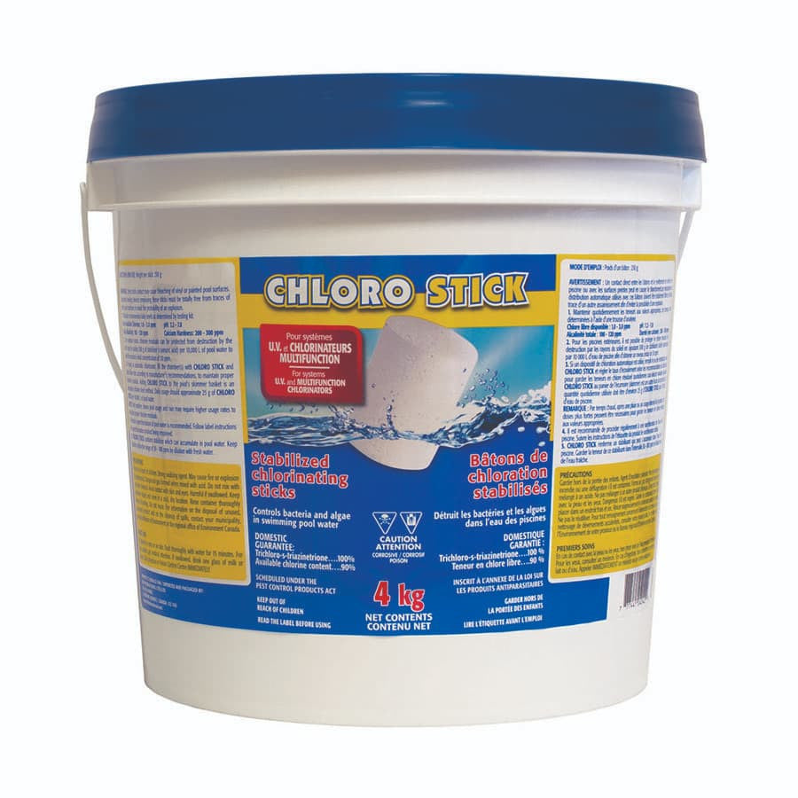 Chloro sticks de Atlantis, 4 kg, Bâtons de chloration stabilisés