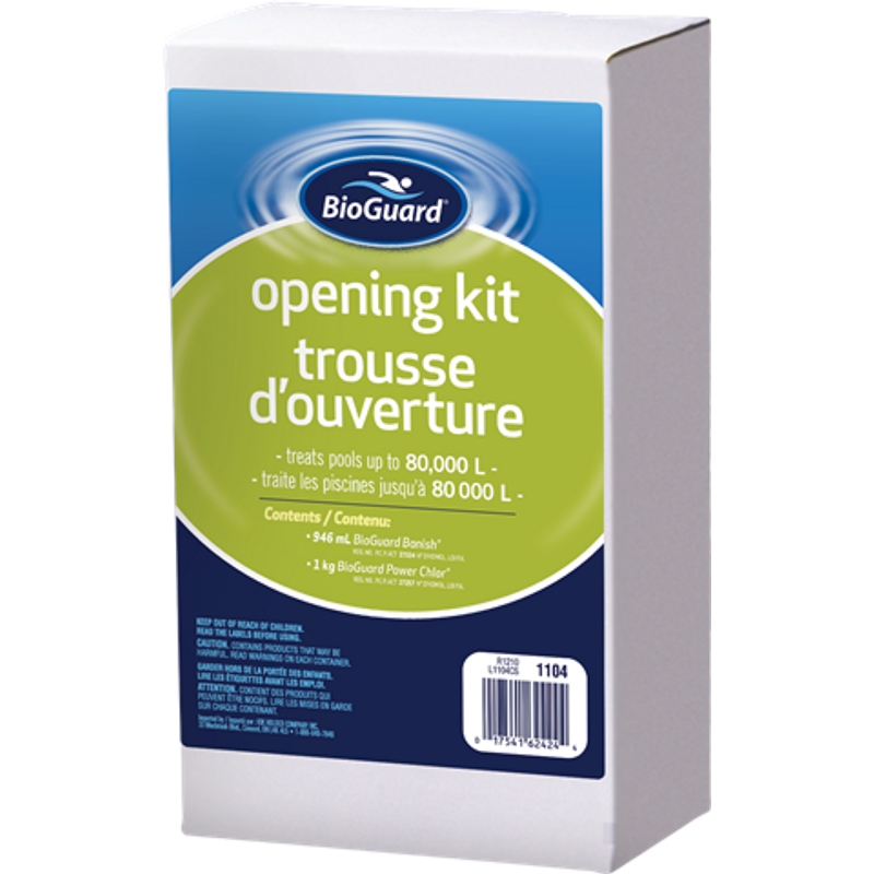 Trousse d'ouverture pour piscine de BioGuard®