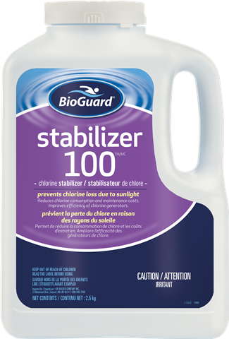 Stabilizer 100™ de BioGuard®, 2.5Kg,Stabilisateur pour piscine