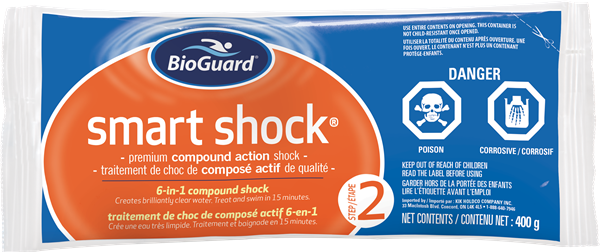 Smart Shock® de BioGuard®, Traitement choc hebdomadaire pour piscine