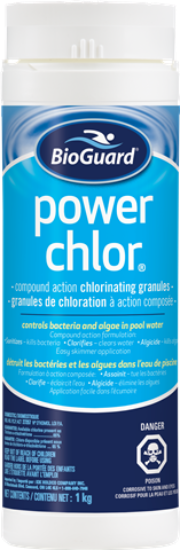Power Chlor® de BioGuard®, Chlore en granules pour piscine