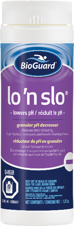 Lo ’N Slo® de Bioguard®, pH-pour piscine