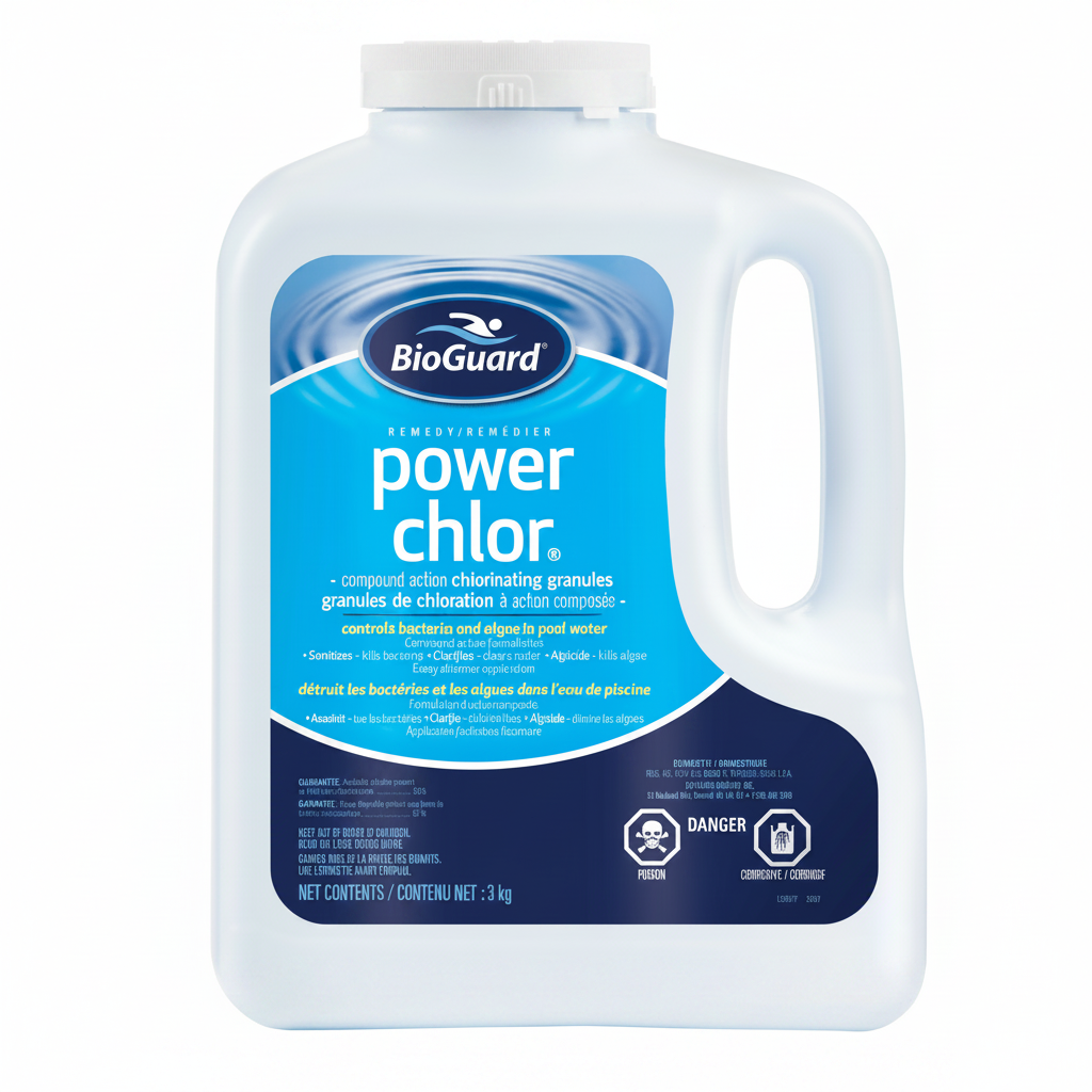 Power Chlor® de BioGuard®, Chlore en granules pour piscine