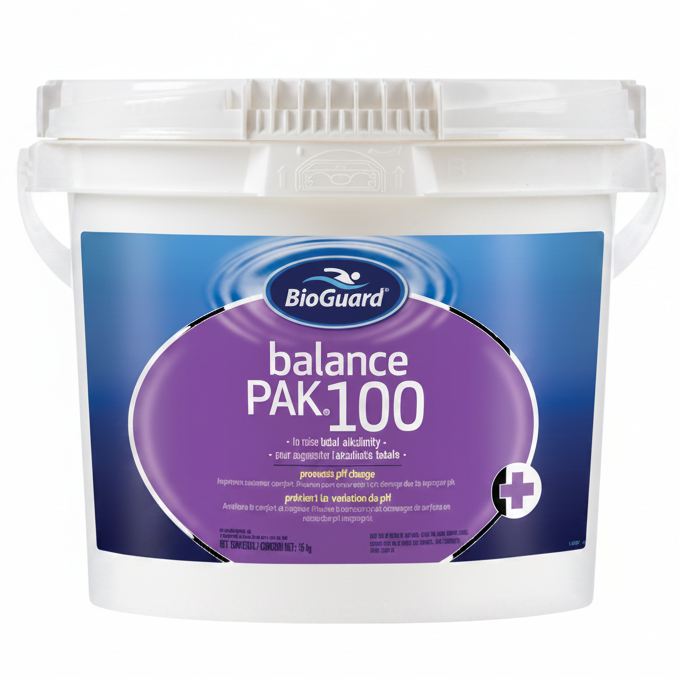 Balance PAK® 100 de Bioguard® / Alcalinité pour piscine