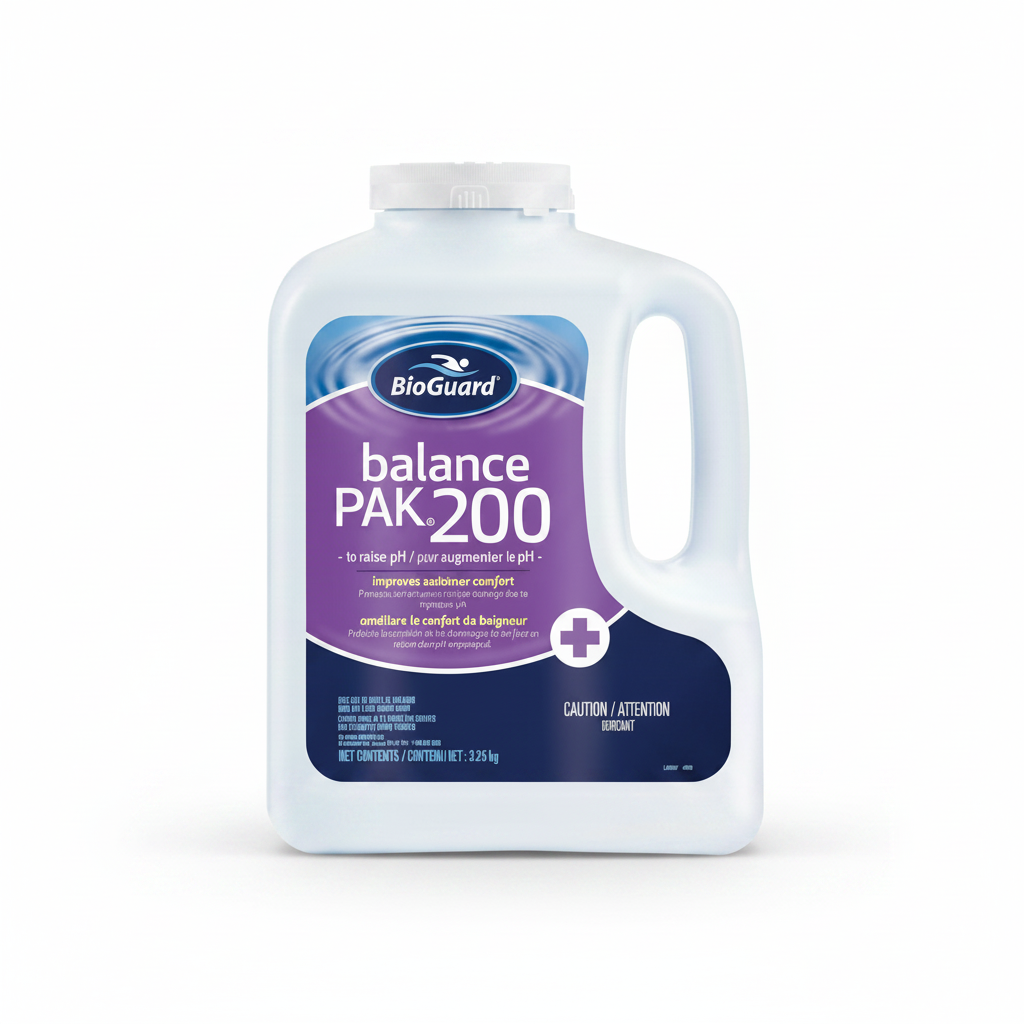 Balance PAK® 200 de Bioguard®, pH plus pour piscine
