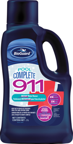 Pool Complete® 911 de Bioguard® Éliminez les contaminants indésirables