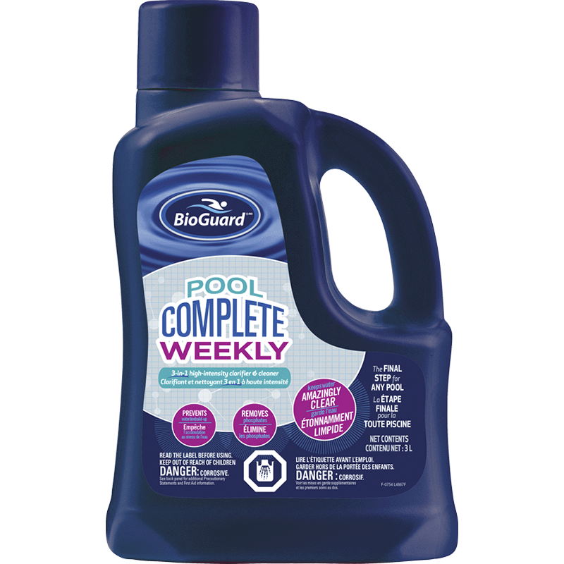 Pool Complete® Weekly BioGuard®, Clarifiant hebdomadaire pour piscine