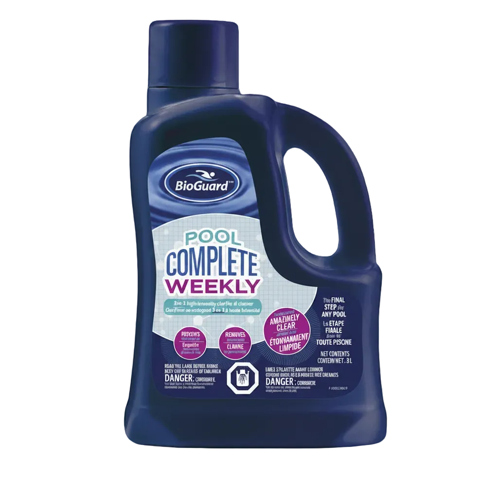 Pool Complete® Weekly BioGuard®, Clarifiant hebdomadaire pour piscine