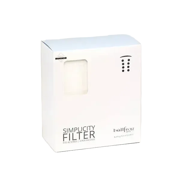 Bullfrog Spas M Series Simplicity Filters 4-Pack