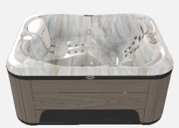 Spa Hydropool pour 3 personnes - Auto-Nettoyant 379 Gold