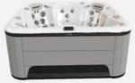 Spa Hydropool pour 7 personnes - Auto-Nettoyant 728 Platine