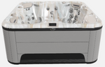 Spa Hydropool pour 7 personnes - Auto-Nettoyant 779 Platine