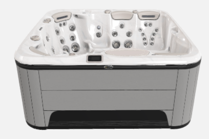 Spa Hydropool pour 7 personnes - Auto-Nettoyant 799 Platine