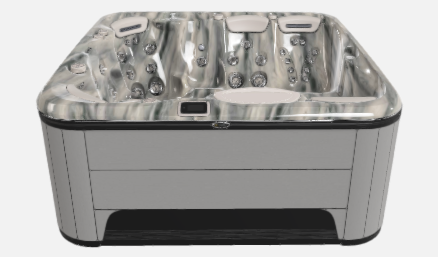 Spa Hydropool pour 7 personnes - Auto-Nettoyant 799 Platine