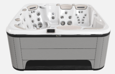 Spa Hydropool pour 7 personnes - Auto-Nettoyant 799 Platine