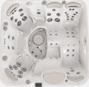Spa Hydropool pour 7 personnes - Auto-Nettoyant 799 Platine