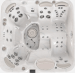 Spa Hydropool pour 7 personnes - Auto-Nettoyant 799 Platine