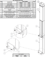 Ensemble de manchons Gen 1 – côté moteur