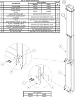 Ensemble de manchons Gen X1 – côté moteur