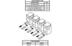 Ensemble de tendeurs de chaîne