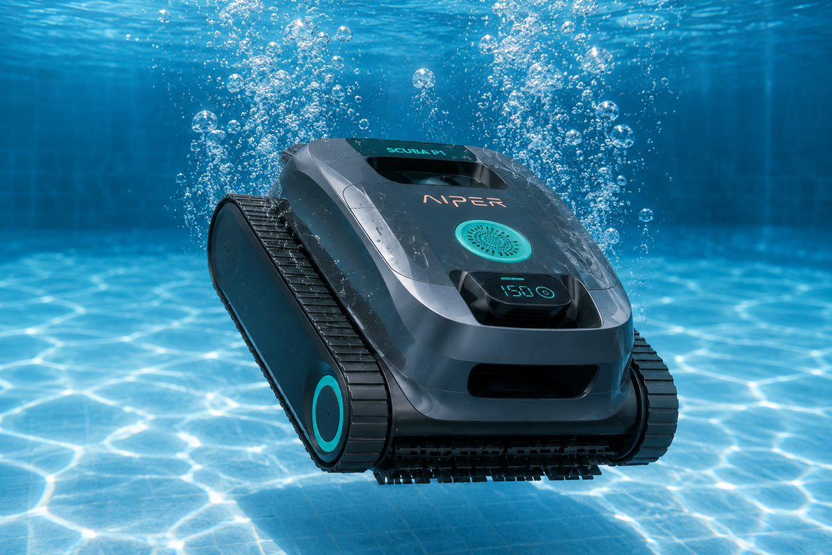 AIPER Scuba P1- Robot sans fil pour piscine creusée