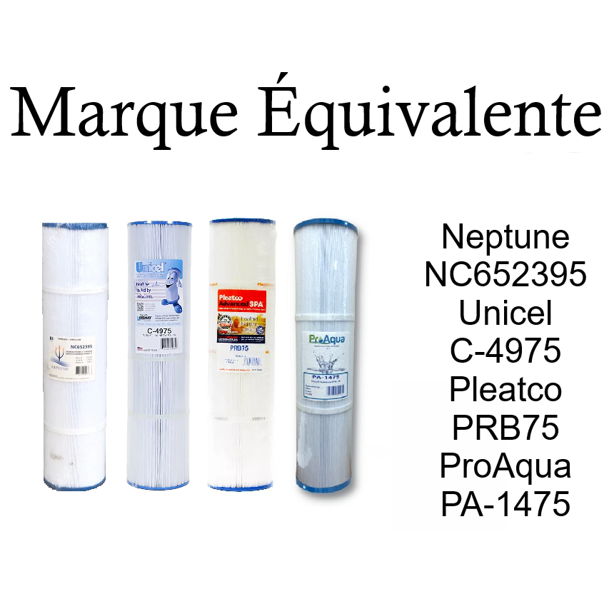 FC-2395, NC652395, C-4975, PRB75, PA-1475 - Filtre pour spa