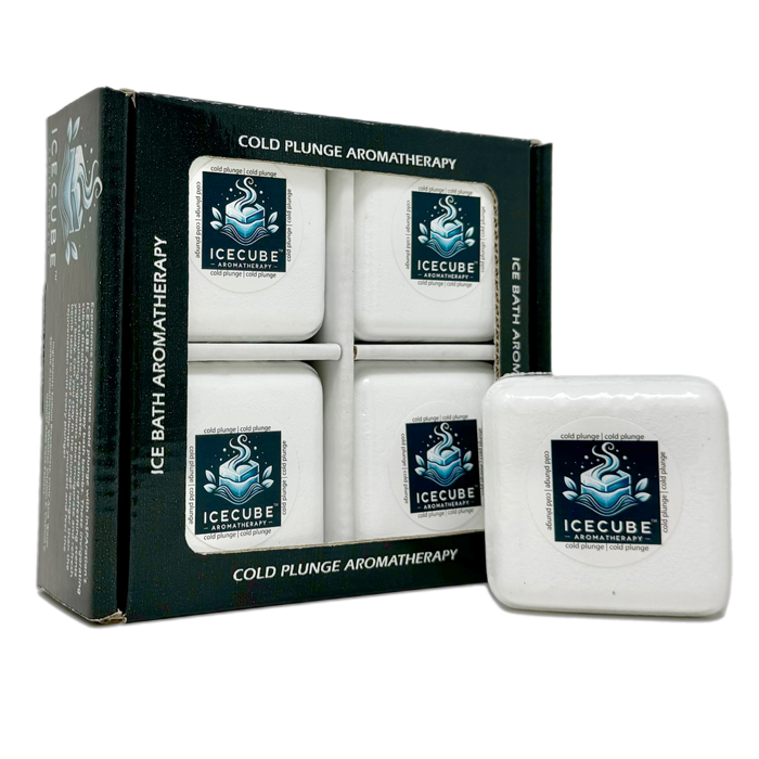 COLD PLUNGE, ICECUBE AROMATHERAPY SET, 4PK - MINT & EUCALYPTUS, CEADAR & SAGE