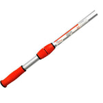 Manche pole telescopique 8'' a 16'' supreme orange avec EZ clip