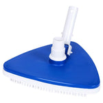 Tete d'aspirateur triangulaire bleu opaque