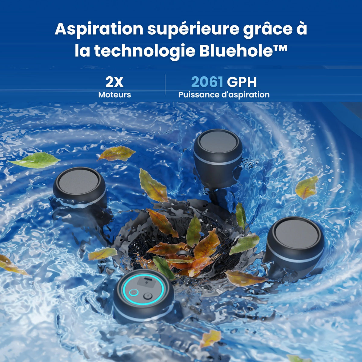 Bublue BuVortex V5 Le premier skimmer à absorption active au monde