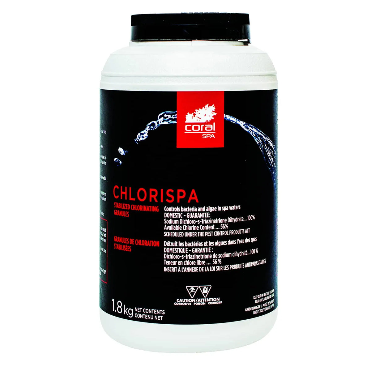 Chlore Granule Chlorispa 1.8kg