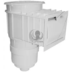 Écumoire petite bouche pour piscine creusée béton - Skimmer Renegade 2" SKT x 2-1/2" SP concrete - In-Ground White 540-6510